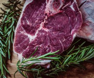 a chunk of meat