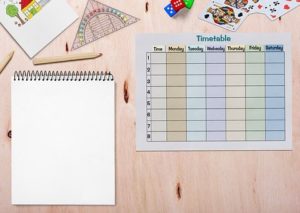 a schedule