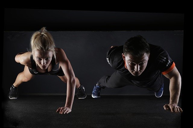 working out
