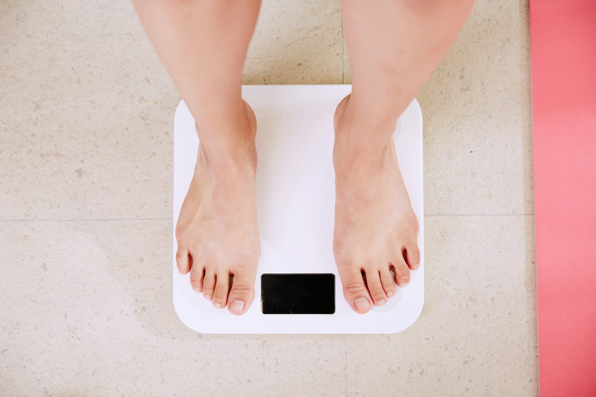 weighing 